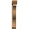 Ekena Millwork Funston Slat Smooth Bracket w/ Offset Brace, Western Red Cedar, 7 1/2"W x 48"D x 48"H BKT0806X48X48FST06SWR - alternate 3